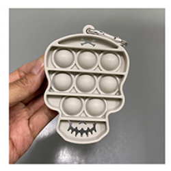 Silver Fidget Toys Stress Relief Squeeze Toys For Kid