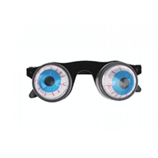 New Arrival Funny Game Drooping Spring Eye Ball Glasses Gag Toy for Making Jokes with Friends Horror Halloween Costume Gift toys
