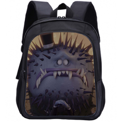 Elf Brigade Purple Monster Print Children's Schoolbag