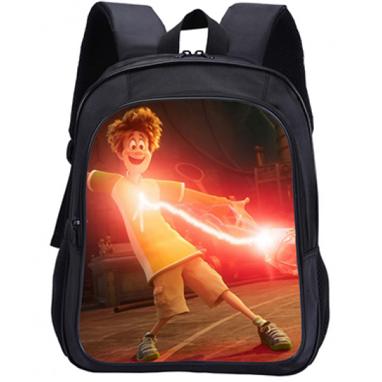 Elf Brigade Flower and Fire Print Children's Schoolbag