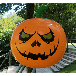 Environmental PVC Thickened Evil Pumpkin Decoration
