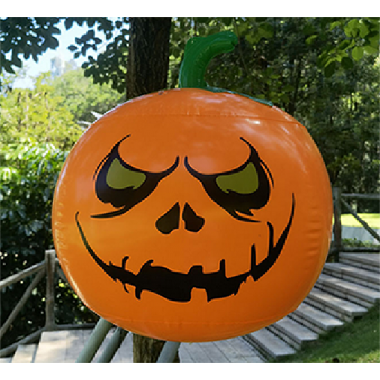 Environmental PVC Thickened Evil Pumpkin Decoration