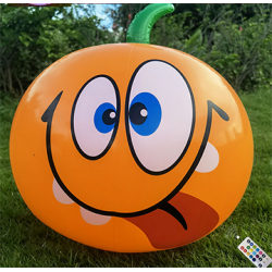 Sixteen Inch Remote Control Version Spitting Tongues Pumpkin Decoration