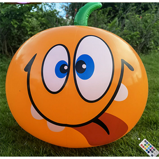 Sixteen Inch Remote Control Version Spitting Tongues Pumpkin Decoration