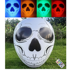 Remote Control Version Lighted Skull