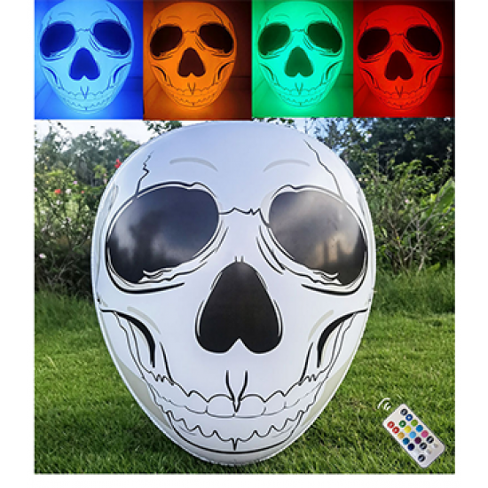 Remote Control Version Lighted Skull