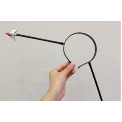 Head Piercing Arrow Plastic Headband Props