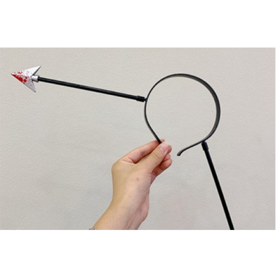 Head Piercing Arrow Plastic Headband Props
