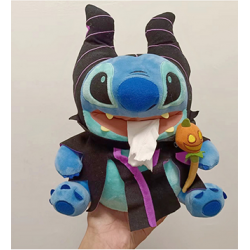 Paper Towel Tube Stitch Plush Toy