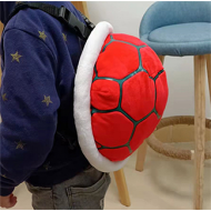 Red Turtle Shell Kids Shoulder Bag