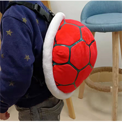 Red Turtle Shell Kids Shoulder Bag