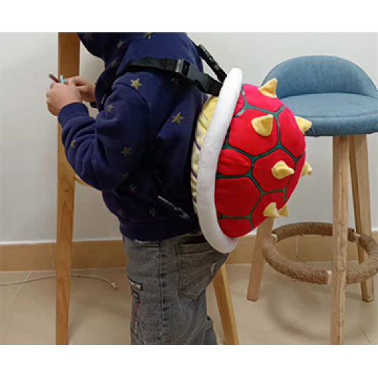 Red Thorn Turtle Shell Children's Shoulder Bag