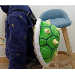 Green Thorn Turtle Shell Children's Shoulder Bag