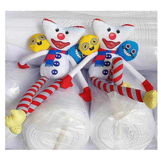 Snowman Bobbi Doll Plush Toy