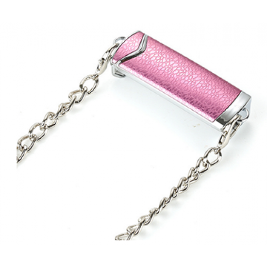 Pink Metal Mobile Phone Crossbody Chain