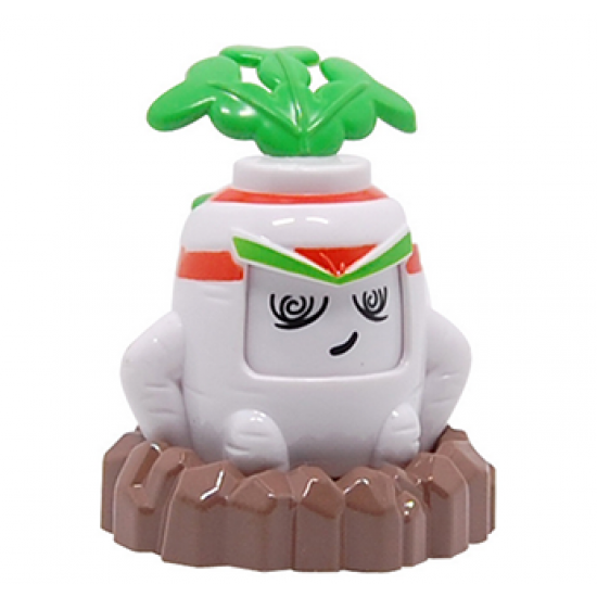 Plants Vs Zombies Toys White Radish Change Face