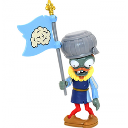 Iron Barrel Flag Zombie Head Ejector Toy