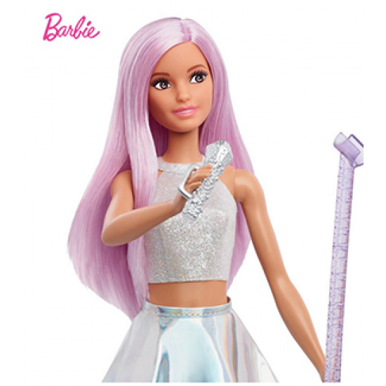 AL Barbie Doll Rock Super Star Singer