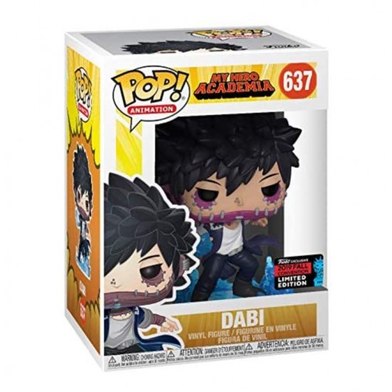 Funko Pop! Animation My Hero Academia Dabi Fall Convention Figure #637 Funko Pop! Animation My Hero Academia Dabi Fall Convention Figure #637