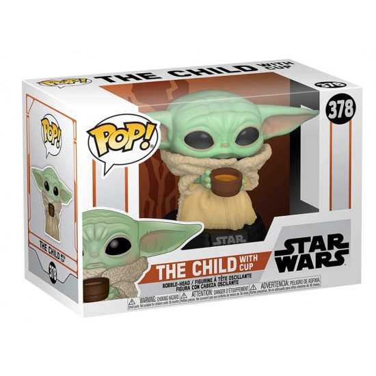 Funko Pop! Star Wars: The Mandalorian - The Child with Cup Vinyl Bobblehead Funko Pop! Star Wars: The Mandalorian - The Child with Cup Vinyl Bobblehead