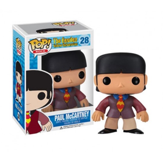 Funko Pop! Rock The Beatles Yellow Submarine Paul McCartney Figure #28 Funko Pop! Rock The Beatles Yellow Submarine Paul McCartney Figure #28