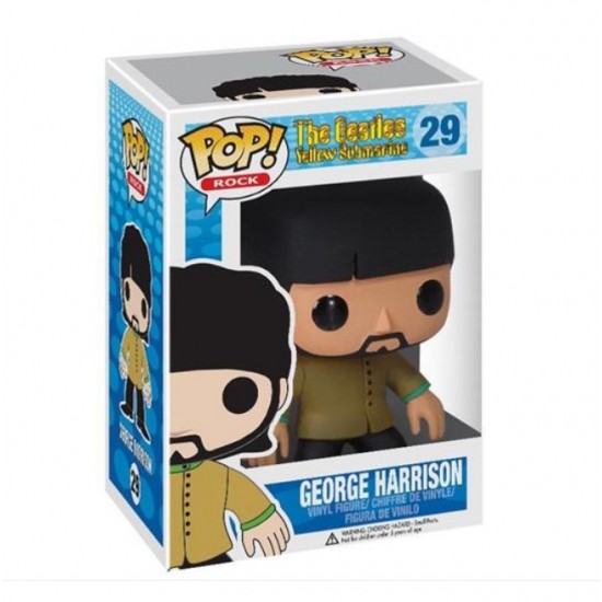 Funko Pop! Rock The Beatles Yellow Submarine George Harrison Figure #29 Funko Pop! Rock The Beatles Yellow Submarine George Harrison Figure #29