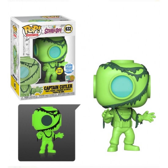 Funko Pop! Animation Scooby Doo Captain Cutler (Glow) Funko Shop Exclusive Figure #632 Funko Pop! Animation Scooby Doo Captain Cutler (Glow) Funko Shop Exclusive Figure #632