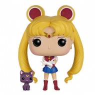 Funko POP Anime: Sailor Moon with Luna Action Figure #89