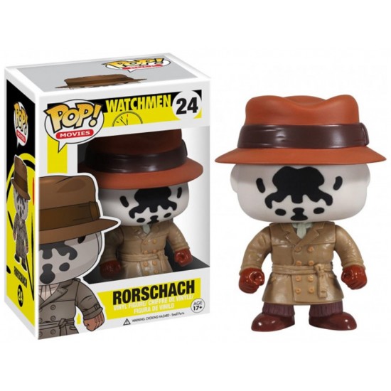Funko Pop Watchmen Bloody Rorschach Action Figure #24 Funko Pop Watchmen Bloody Rorschach Action Figure #24