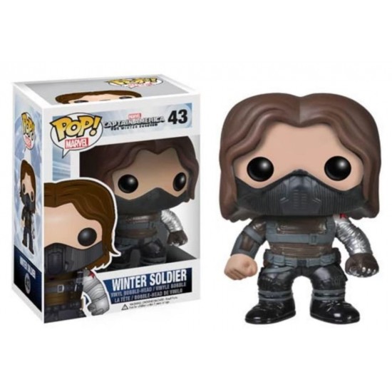 Funko Pop Winter Soldier Action Figure #43 Funko Pop Winter Soldier Action Figure #43