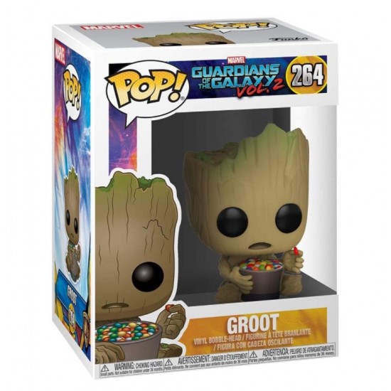 Funko Pop! Marvel Guardians of the Galaxy Vol. 2 Baby Groot #264 (With Candy) Funko Pop! Marvel Guardians of the Galaxy Vol. 2 Baby Groot #264 (With Candy)