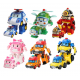 Robocar Poli Transforming Robot Toy Sets 6packs