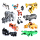 Animals Building Blocks Action Figures Sets of 8 Animals Building Blocks Action Figures Sets of 8