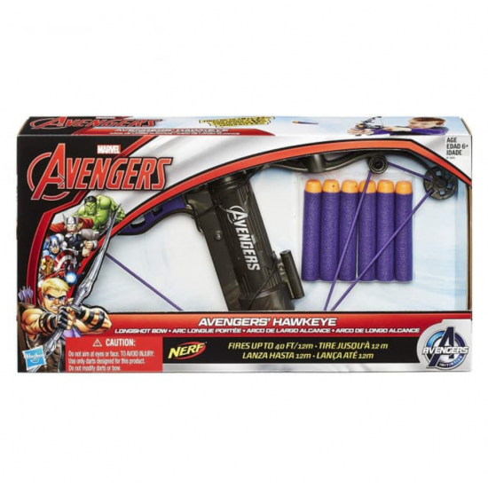 Marvel Avengers Hawkeye Longshot Bow Toy Marvel Avengers Hawkeye Longshot Bow Toy