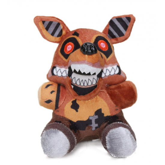 Five Nights at Freddy's Plush Doll 18cm - Twisted Foxy Collectible Five Nights at Freddy's Plush Doll 18cm - Twisted Foxy Collectible