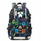 Minecraft Rucksack Backpack Schoolbag - Red