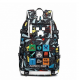Minecraft Rucksack Backpack Schoolbag - Geometric Mix Minecraft Rucksack Backpack Schoolbag - Geometric Mix