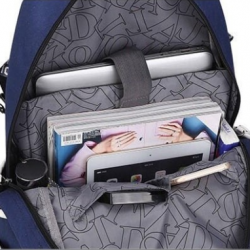 Minecraft Creeper Rucksack Backpack Schoolbag - Black