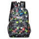 Minecraft Like A Boss Rucksack Backpack Schoolbag - Geometric Mix Minecraft Like A Boss Rucksack Backpack Schoolbag - Geometric Mix