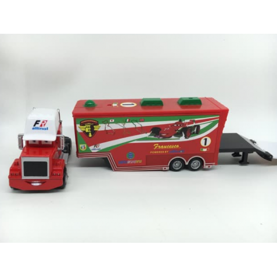 Disney Pixar Cars Toy Mack Truck Playset, Francesco (allinal) Disney Pixar Cars Toy Mack Truck Playset, Francesco (allinal)