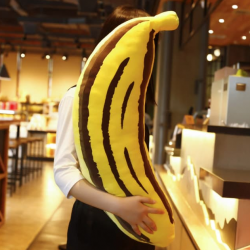 Giant Banana Plush Pillow 90cm 3 feet