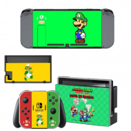 Mario and Luigi Decal Set for Nintendo Switch