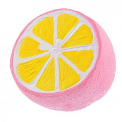 Jumbo Slow Rising Squishies Squishy Scented Pink Lemon Squishy Toy