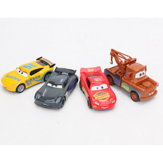 Disney Pixar Cars 3 Super Power Collection Pull Back Metal Car Toy Sets of 4 Disney Pixar Cars 3 Super Power Collection Pull Back Metal Car Toy Sets of 4