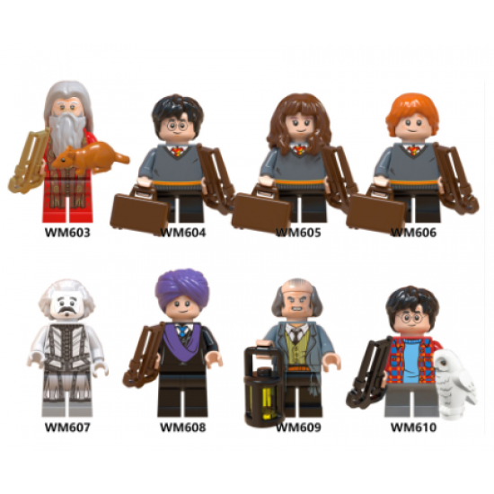 Harry Potter Building Blocks Action Figures Sets of 8