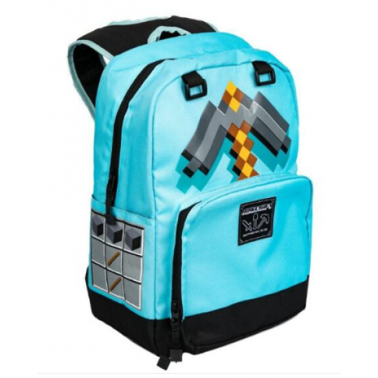 Minecraft Diamond Pickaxe Backpack