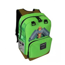 Minecraft Pickaxe Adventure Backpack - Green