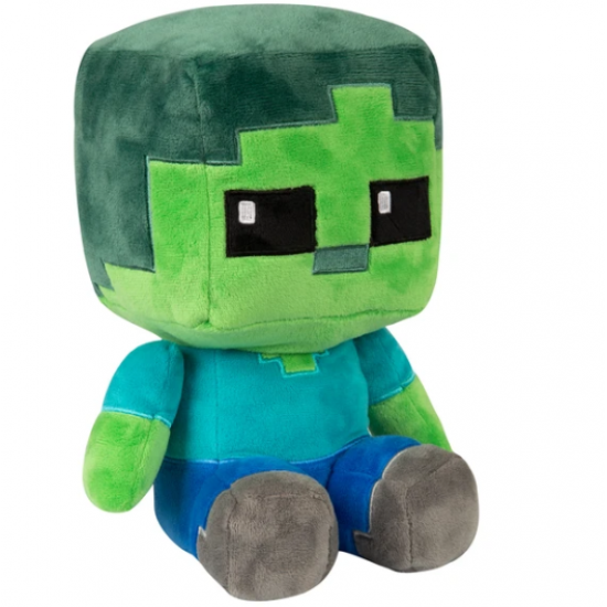 Minecraft Crafter Zombie Plush