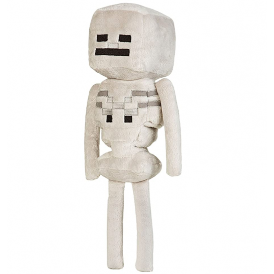 Minecraft Skeleton Plush White