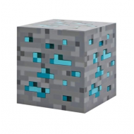 Minecraft Light-Up Blue Stone Diamond Ore
